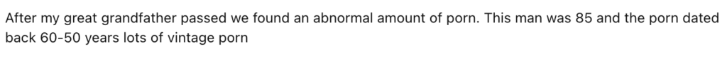 Reddit comment